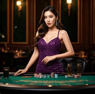 Clup388 တွင် Live Baccarat ကစားနေသော ကစားသမားများ၏ မြင်ကွင်း